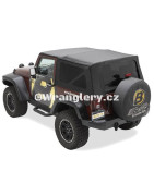 Náhradní okna plátěné střechy soft top Jeep Wrangler JK Bestop USA