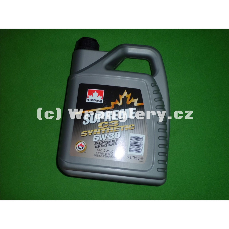 Olej motoru Jeep Wrangler JK 2,8 CRD  5W30 diesel C3 syntetic 5l