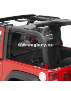 Větrolam Windjammer Jeep Wrangler JK Bestop USA