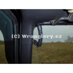 Přídavné madla Jeep Wrangler JK, černé