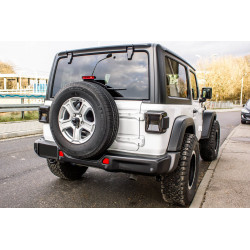 Zadní zatmavené EU LED lampy Jeep Wrangler JL