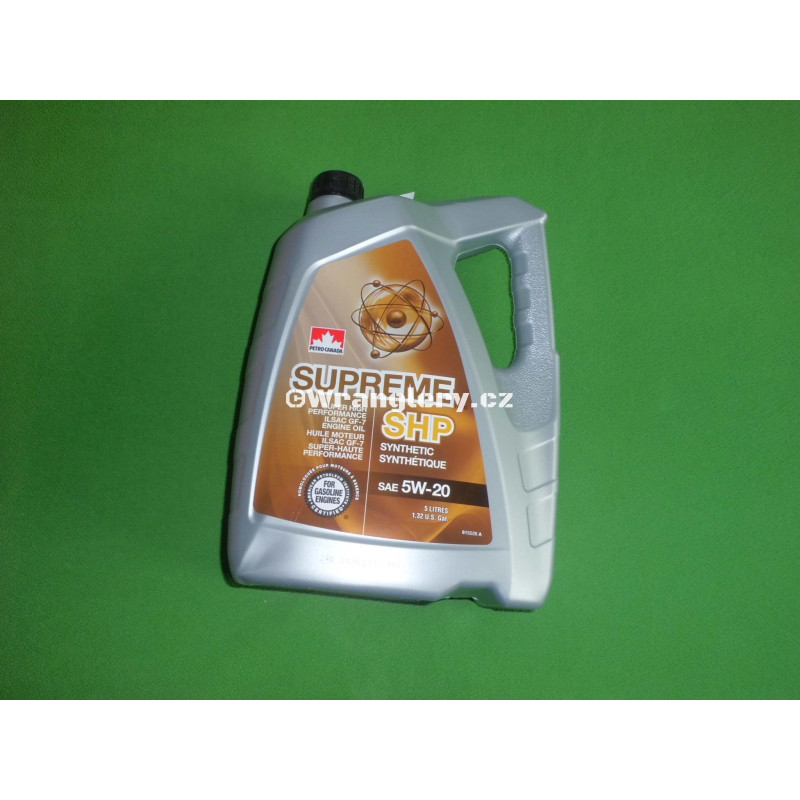 Olej motoru Jeep Wrangler JL 3,6  5W20 syntetic 5l