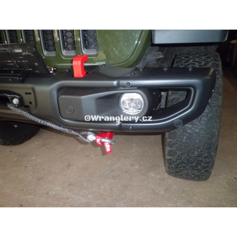 Přední ALU pevnostní nárazník Jeep Wrangler JL  parkasist Mopar typ