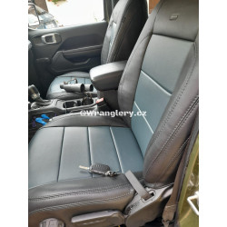 Exkluzivní potahy sedaček MAD Jeep Wrangler JL