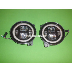 Přední tuningové LED lampy Jeep Wrangler JL